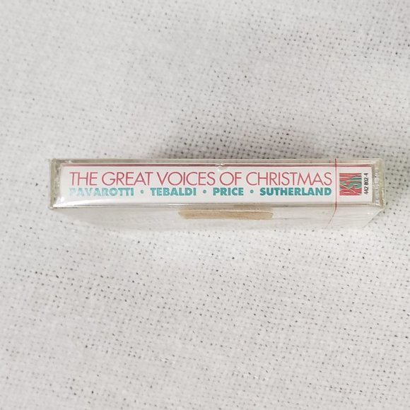 Audio Carols Cassette Music Tape The Great Voices of Christmas Sealed 10 Songs - Picture 3 of 7